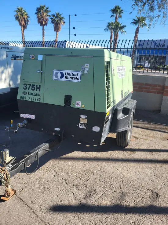 2019 Sullair 375H DPQ-JD3 Air Compressor