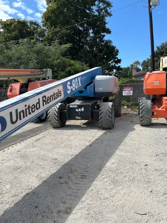 2017 Genie S-80X Boom Lift