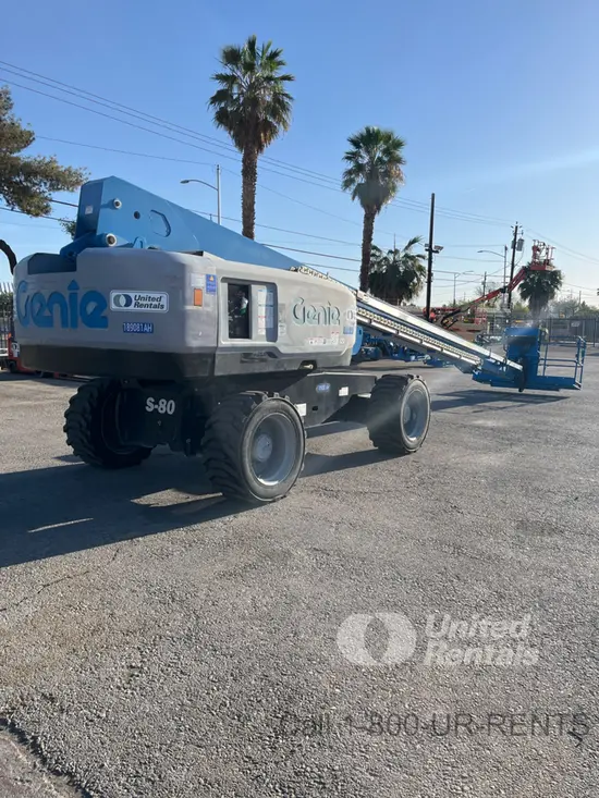 2017 Genie S-80X Boom Lift