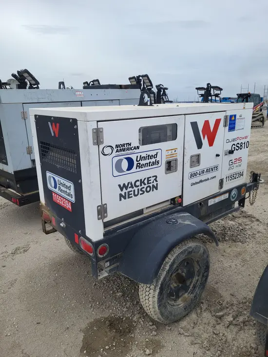 2022 Wacker Neuson G25 T4F Diesel Generator