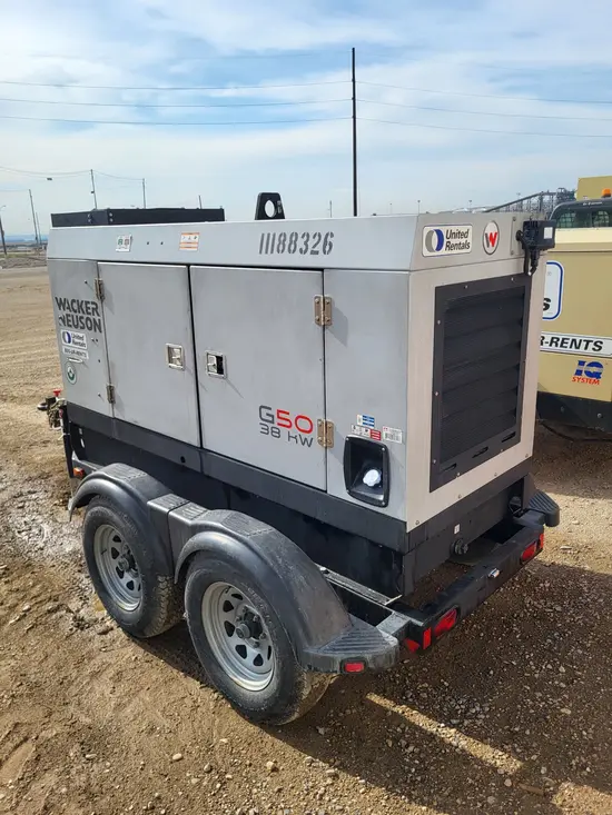 2021 Wacker Neuson G 50 Diesel Generator
