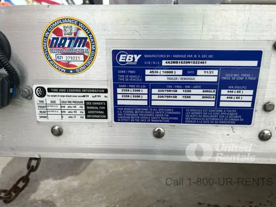 2021 Curry Supply Co. 27767 Trailer