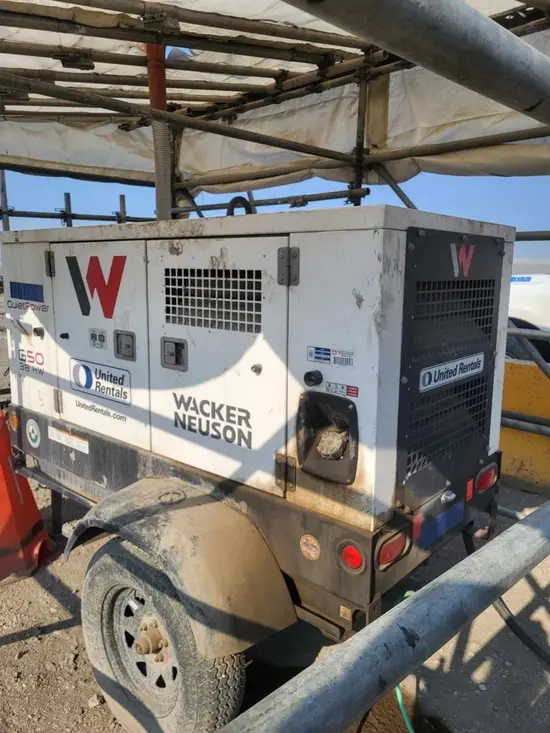 2023 Wacker Neuson G50 T4F Diesel Generator