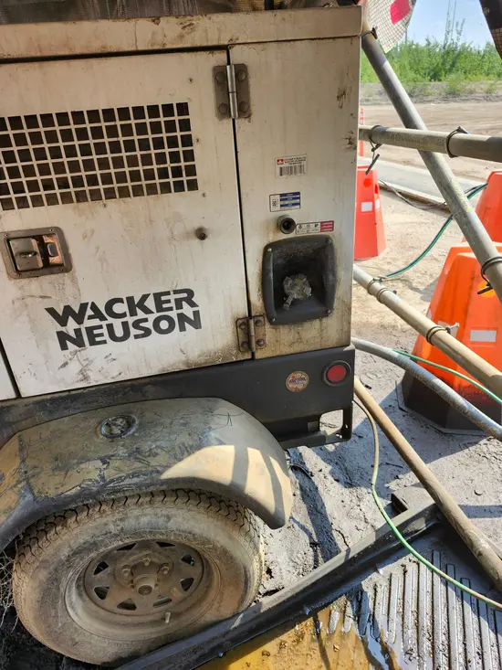 2023 Wacker Neuson G50 T4F 600V Diesel Generator