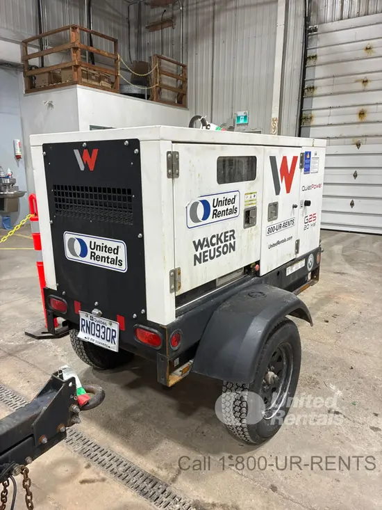 2022 Wacker Neuson G 25 Diesel Generator