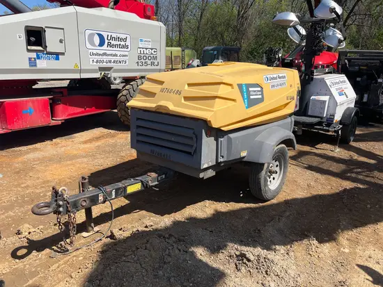 2018 Atlas Copco XAS185KD7 T4F Air Compressor