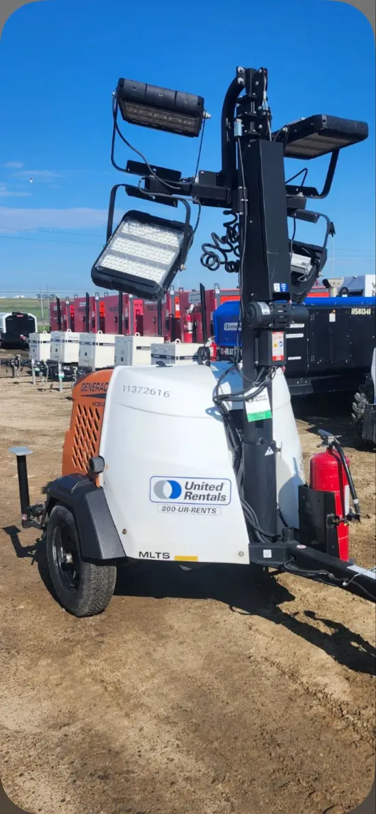 2022 Generac MLT6KDS Portable Light Tower