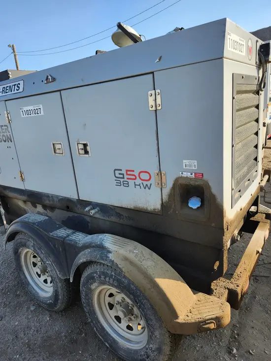 2019 Wacker Neuson G50 T4F Diesel Generator