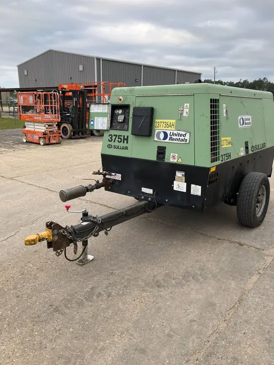 2019 Sullair 375H DPQ-JD3 Air Compressor