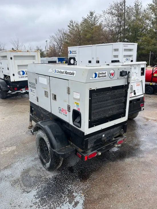 2018 Wacker Neuson G25 T4F Diesel Generator