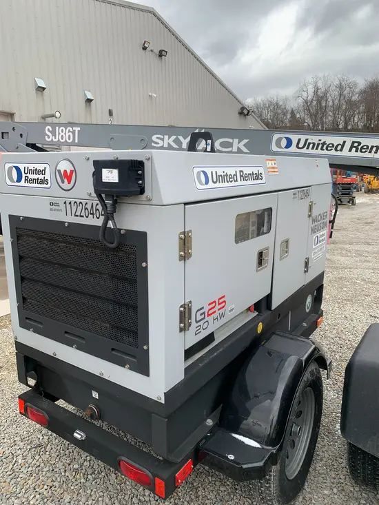 2021 Wacker Neuson G25 T4F Diesel Generator