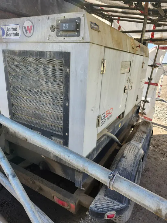 2021 Wacker Neuson G50 T4F Diesel Generator
