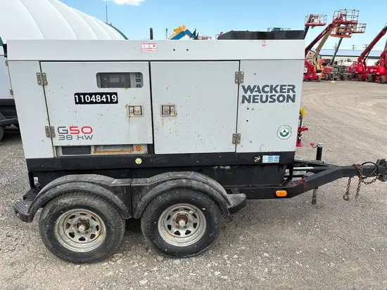 2020 Wacker Neuson G50 T4F Diesel Generator