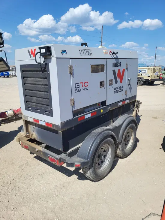 2020 Wacker Neuson G70 T4F Diesel Generator