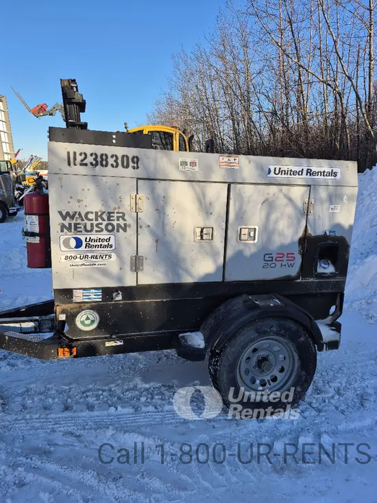 2021 Wacker Neuson G25 T4F Diesel Generator