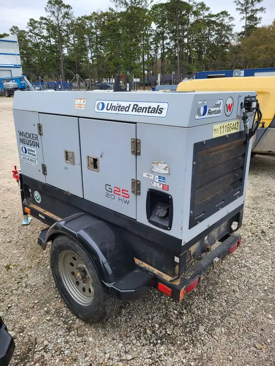 2021 Wacker Neuson G25 T4F Diesel Generator