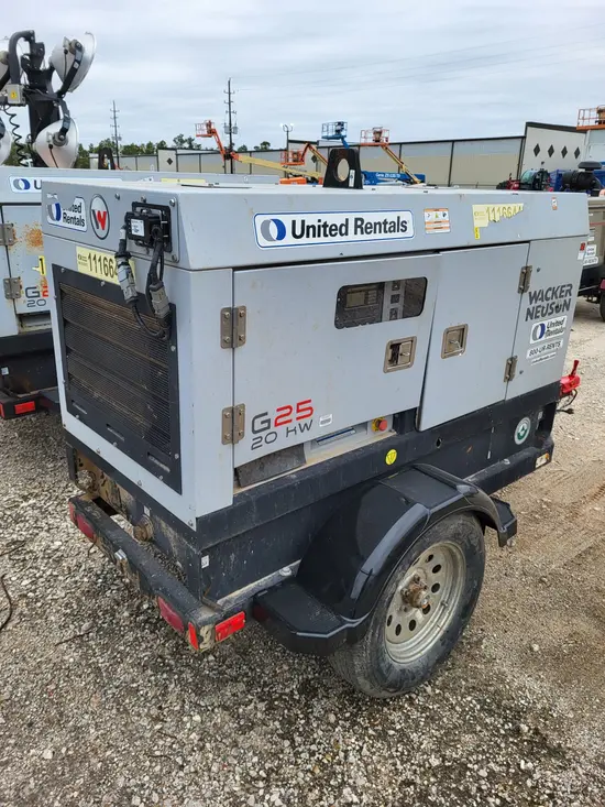 2021 Wacker Neuson G25 T4F Diesel Generator
