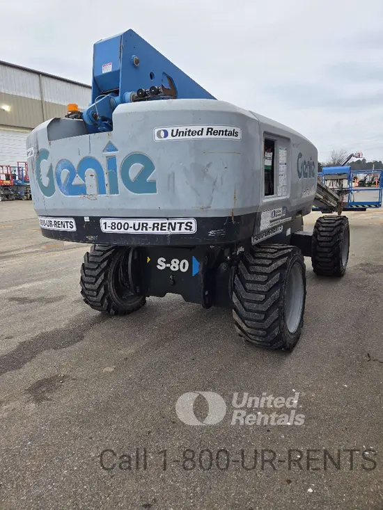 2017 Genie S-80X Boom Lift