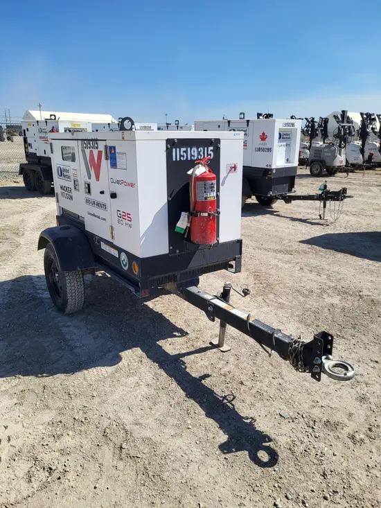2022 Wacker Neuson G25 T4F Diesel Generator