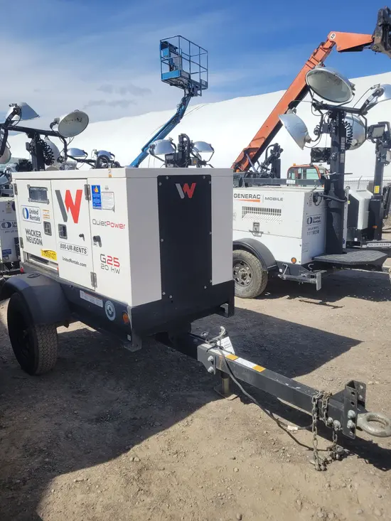 2022 Wacker Neuson G25 T4F Diesel Generator