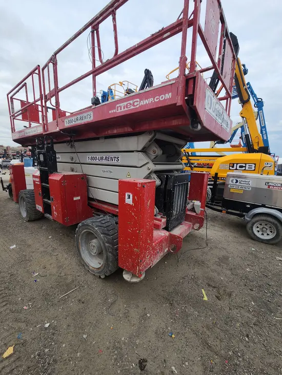 2017 MEC 6092RT Rough Terrain Scissor Lift