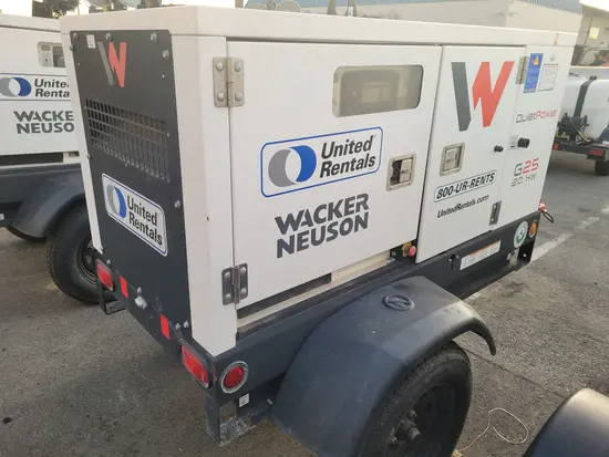 2021 Wacker Neuson G25 T4F Diesel Generator