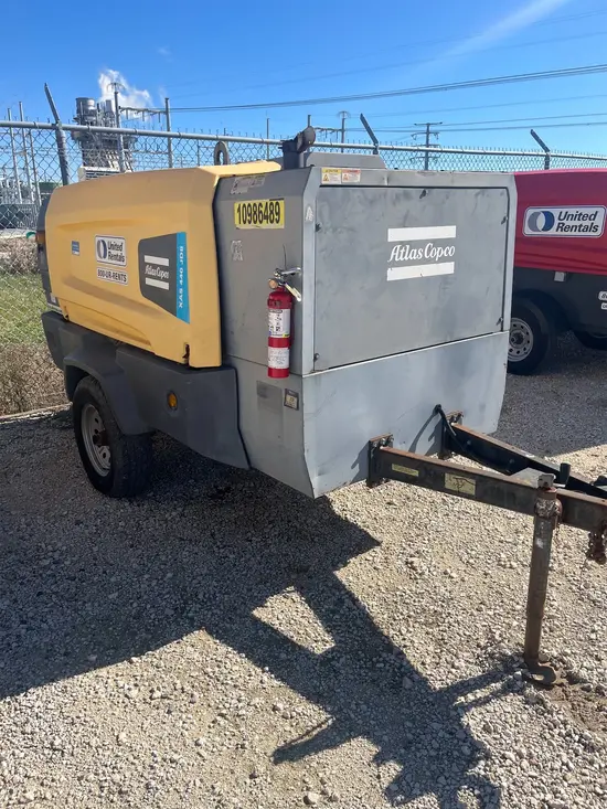 2019 Atlas Copco XAS440JD T4F Air Compressor