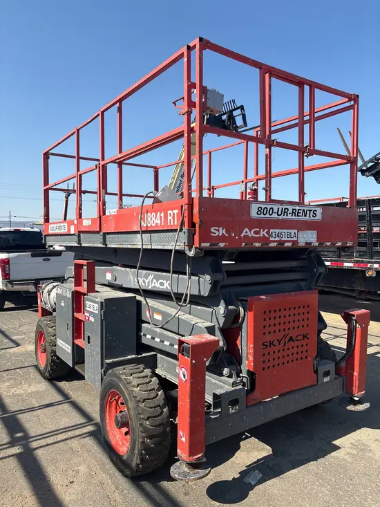 2017 Skyjack SJ8841RT Rough Terrain Scissor Lift
