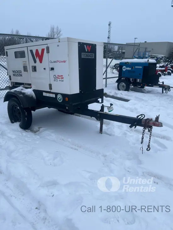 2022 Wacker Neuson G25 T4F Diesel Generator