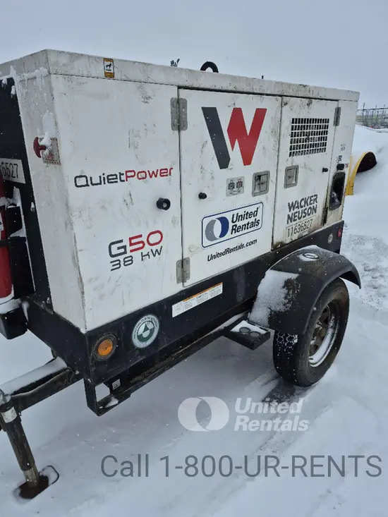2023 Wacker Neuson G50 T4F 600V Diesel Generator