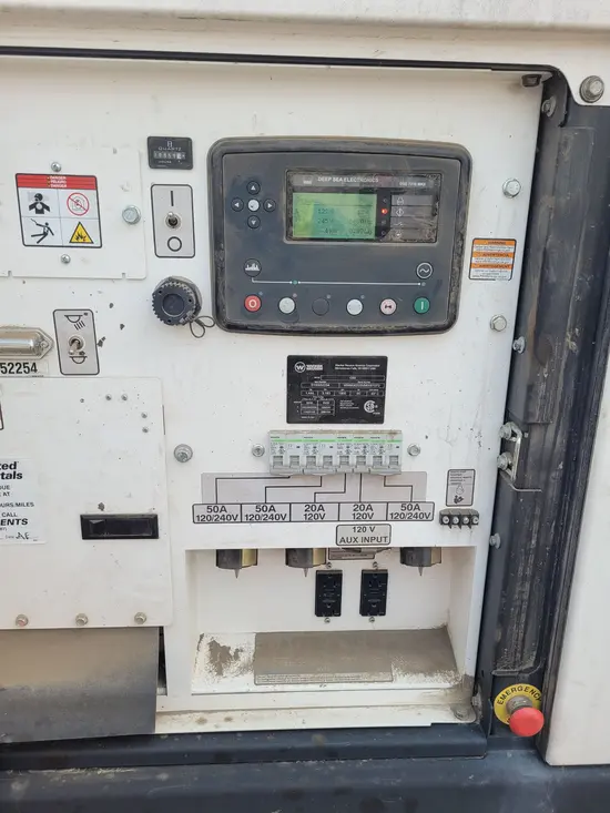 2023 Wacker Neuson G50 T4F 600V Diesel Generator