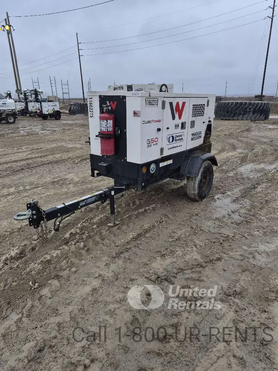 2023 Wacker Neuson G50 T4F 600V Diesel Generator