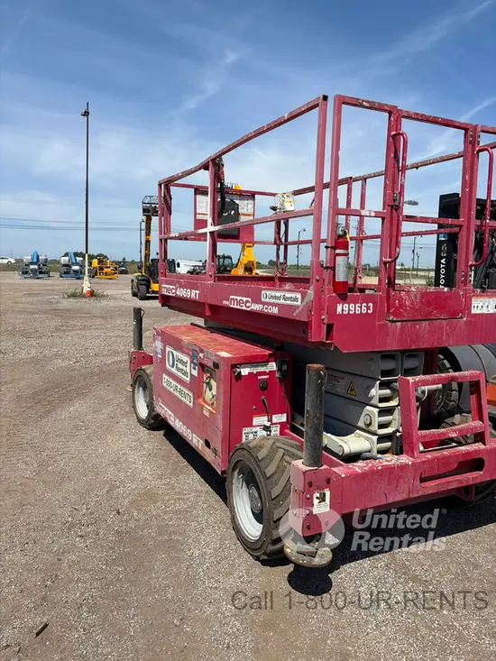 2017 MEC 4069RT Rough Terrain Scissor Lift