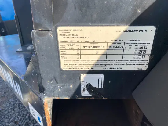 2019 Allmand NLV-ML3EC Portable Light Tower