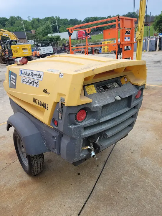 2018 Atlas Copco XAS185KD7 T4F Air Compressor