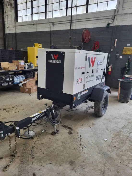 2022 Wacker Neuson G25 T4F Diesel Generator