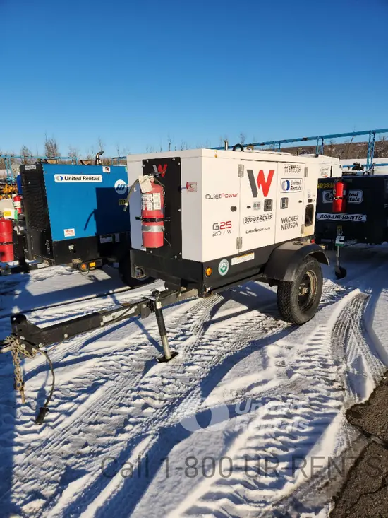 2022 Wacker Neuson G25 T4F Diesel Generator
