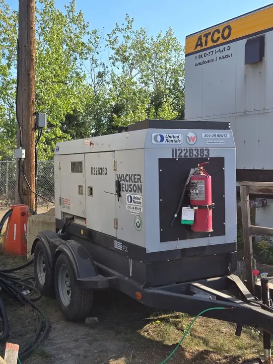 2021 Wacker Neuson G50 600VOLT Diesel Generator