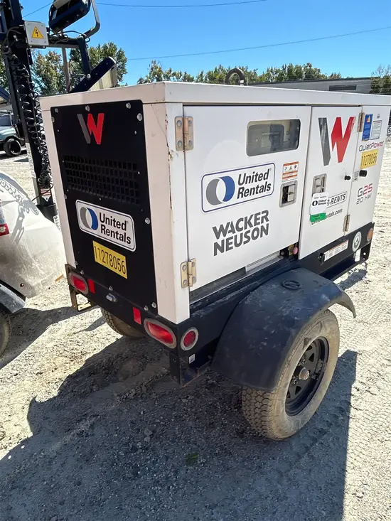 2021 Wacker Neuson G25 T4F Diesel Generator