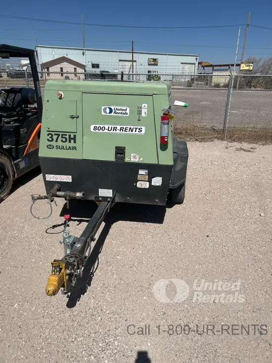 2019 Sullair 375H DPQ-JD3 Air Compressor