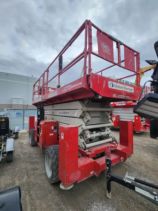 2017 MEC 6092RT Rough Terrain Scissor Lift