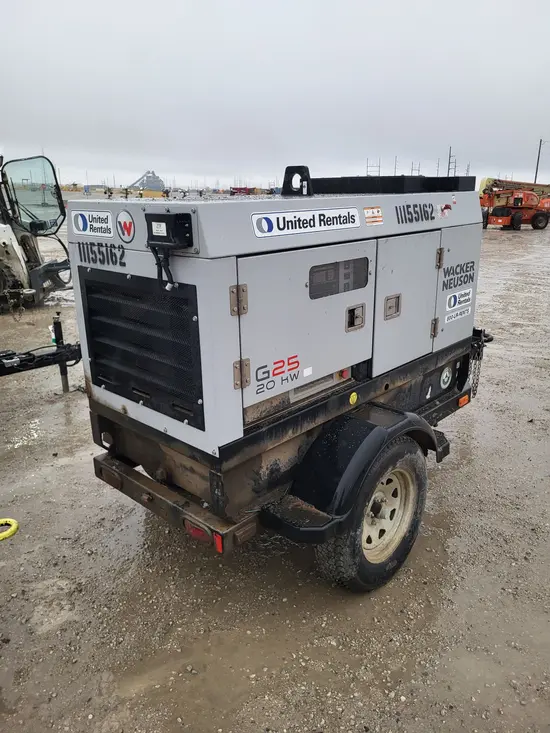 2021 Wacker Neuson G25 T4F Diesel Generator