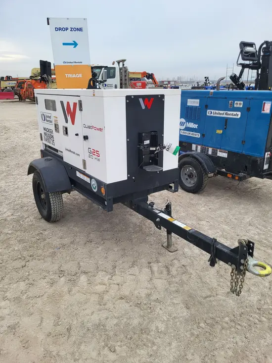 2022 Wacker Neuson G25 T4F Diesel Generator