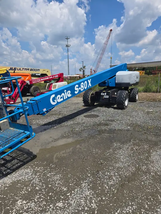 2017 Genie S-80X Boom Lift