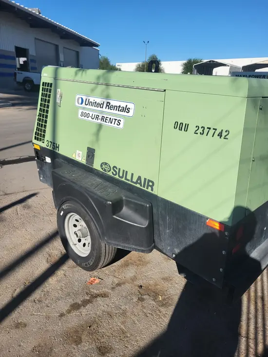 2019 Sullair 375H DPQ-JD3 Air Compressor