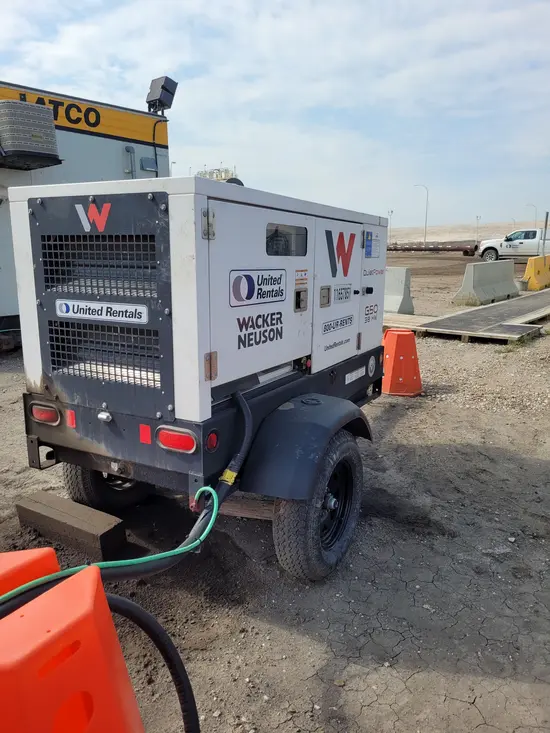2023 Wacker Neuson G50 T4F 600V Diesel Generator