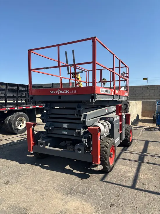 2017 Skyjack SJ8841RT Rough Terrain Scissor Lift