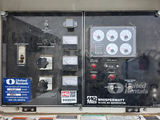 2021 Multiquip DCA45SSIU4F Diesel Generator