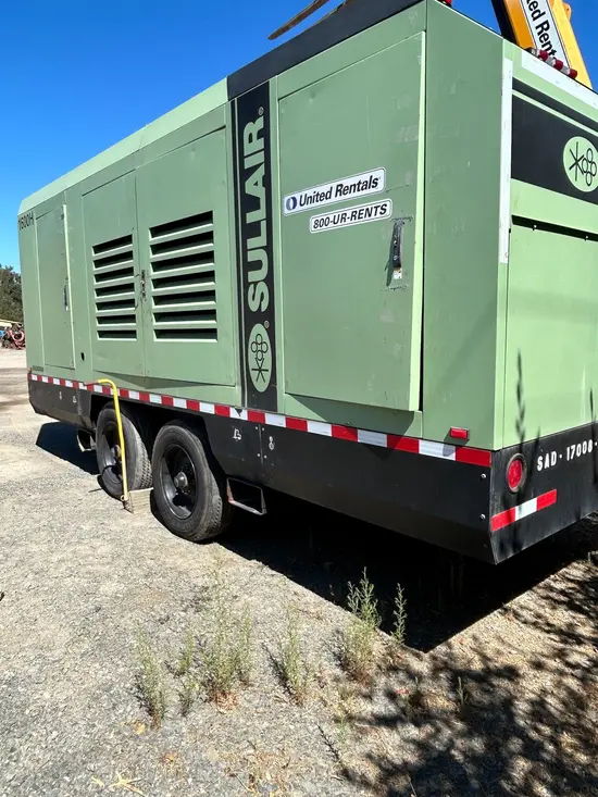2017 Sullair 1600HAFDTQ-CAT Air Compressor