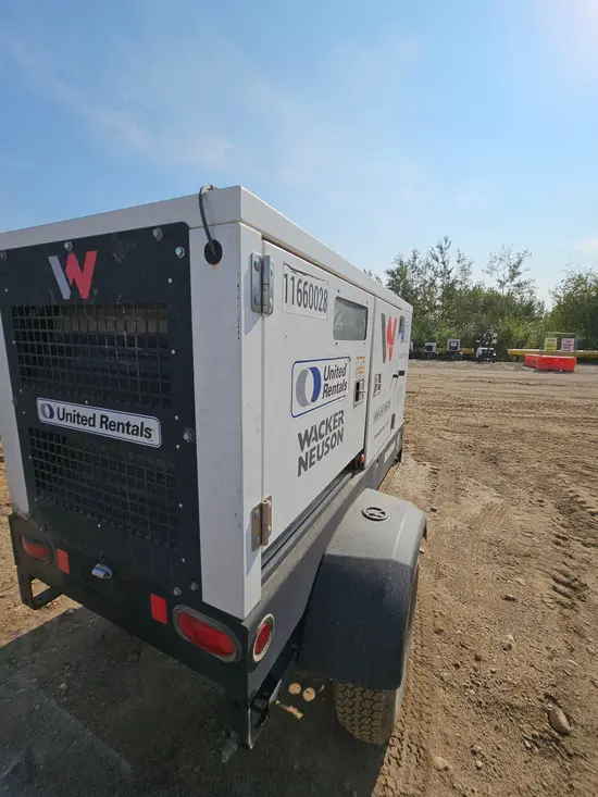 2023 Wacker Neuson G50 T4F 600V Diesel Generator